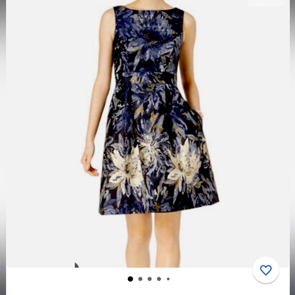 JESSICA HOWARD NAVY COCKTAIL DRESS SIZE 12